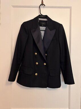 J Crew double breasted blazer